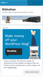 Mobile Screenshot of klimahus.wordpress.com