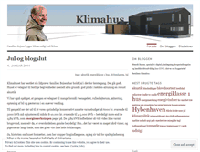 Tablet Screenshot of klimahus.wordpress.com