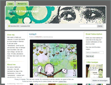 Tablet Screenshot of dutchstamptramp.wordpress.com