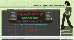 Desktop Screenshot of princedance.wordpress.com