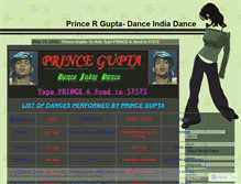 Tablet Screenshot of princedance.wordpress.com