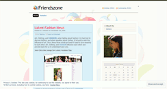 Desktop Screenshot of friendszone.wordpress.com