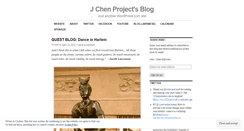 Desktop Screenshot of jchenproject.wordpress.com