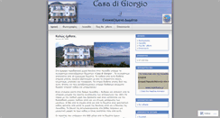 Desktop Screenshot of casadigiorgio.wordpress.com