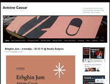 Tablet Screenshot of antoinecassar.wordpress.com