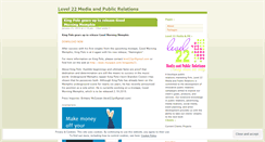 Desktop Screenshot of level22media.wordpress.com