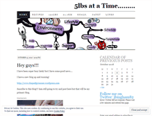 Tablet Screenshot of 5lbsatatime.wordpress.com