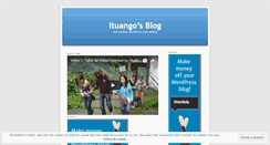 Desktop Screenshot of ituango.wordpress.com