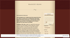 Desktop Screenshot of maggieboynton.wordpress.com