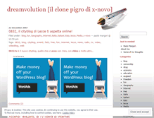 Tablet Screenshot of dreamvolution.wordpress.com