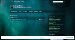 Desktop Screenshot of lanapalooza.wordpress.com
