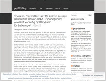 Tablet Screenshot of gaybc.wordpress.com