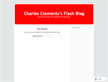Tablet Screenshot of charlesclements.wordpress.com