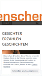 Mobile Screenshot of menschentalent.wordpress.com