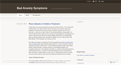 Desktop Screenshot of instantanxietyrelief.wordpress.com