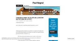 Desktop Screenshot of negrutpaul.wordpress.com
