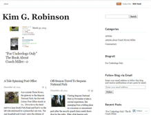 Tablet Screenshot of kimgrobinson.wordpress.com