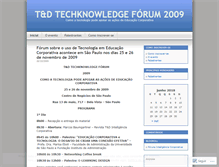 Tablet Screenshot of inteligenciacorporativa.wordpress.com