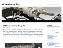 Tablet Screenshot of mffanrodders.wordpress.com