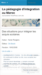 Mobile Screenshot of pedinteg.wordpress.com