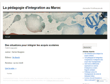 Tablet Screenshot of pedinteg.wordpress.com