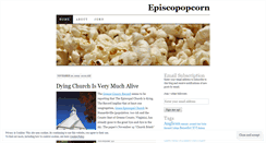 Desktop Screenshot of episcopopcorn.wordpress.com