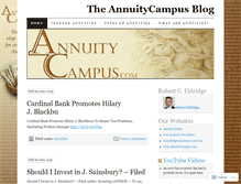 Tablet Screenshot of annuitycampus.wordpress.com