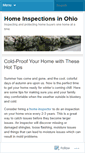 Mobile Screenshot of homeinspectionsinohio.wordpress.com
