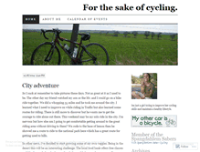 Tablet Screenshot of kristacycles.wordpress.com