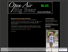 Tablet Screenshot of openairbigbear.wordpress.com
