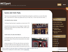 Tablet Screenshot of miceport.wordpress.com