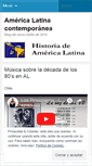 Mobile Screenshot of historiadeamericalatina.wordpress.com