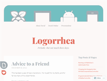 Tablet Screenshot of davidjhinson.wordpress.com