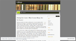 Desktop Screenshot of litblogs.wordpress.com