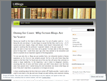 Tablet Screenshot of litblogs.wordpress.com