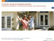 Tablet Screenshot of homedesignsydney.wordpress.com