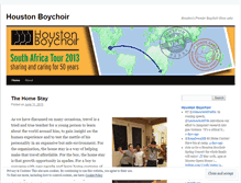 Tablet Screenshot of houstonboychoir.wordpress.com