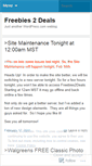 Mobile Screenshot of freebies2deals.wordpress.com