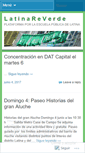 Mobile Screenshot of latinareverde.wordpress.com