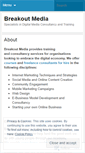 Mobile Screenshot of breakoutmediaacademy.wordpress.com