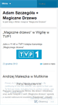 Mobile Screenshot of magiczne.wordpress.com