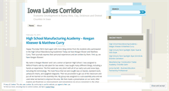 Desktop Screenshot of lakescorridor.wordpress.com