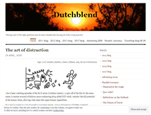 Tablet Screenshot of dutchblend.wordpress.com