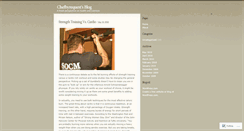 Desktop Screenshot of chefbyrequest.wordpress.com