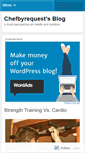 Mobile Screenshot of chefbyrequest.wordpress.com