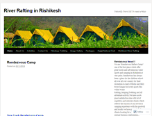 Tablet Screenshot of camprishikesh.wordpress.com
