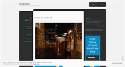 Desktop Screenshot of eyepeeay.wordpress.com