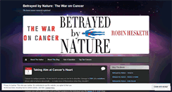 Desktop Screenshot of cancerforall.wordpress.com