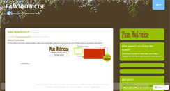 Desktop Screenshot of famnutricise.wordpress.com