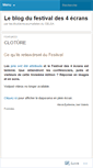 Mobile Screenshot of 4ecrans.wordpress.com